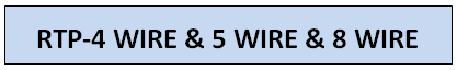 RTP 4 WIRE 5 WIRE 8 WIRE
